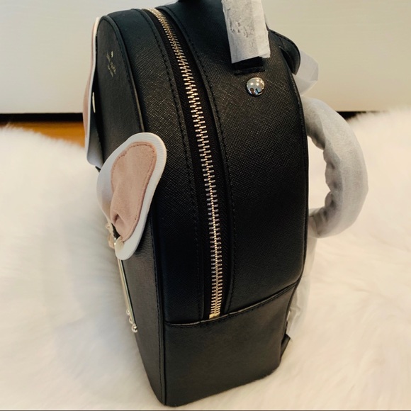 kate spade Bags Kate Spade Rabbit Sammi Hop To It Black Backpack